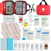 Load image into Gallery viewer, 173pcs Large First Aid Kit: Portable Bag For Outdoor Hunting, Hiking, Camping And More - Including Emergency Supplies!