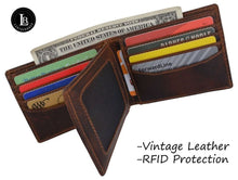 Load image into Gallery viewer, RFID blocking wallet for men