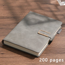 Load image into Gallery viewer, Vintage A5 Leather Notebook – Soft Cover Journal for Business & College
