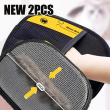 Load image into Gallery viewer, Pet Hair Removal Gloves – Double-Sided Grooming & Lint Collection Mitt for Dogs & Cats