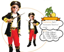 Load image into Gallery viewer, Kids Halloween Pirate Costume for Boys – Adventure Cosplay Outfit