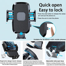 Load image into Gallery viewer, StitchGreen New Arrival Universal 360 Degree Rotation Flexible Dashboard Car Mount Mobile Phone Holders