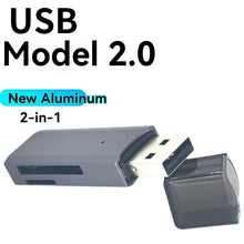Load image into Gallery viewer, 2-in-1 SD & TF Memory Card Reader – USB 2.0, USB 3.0 & Type-C Options