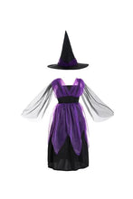 Load image into Gallery viewer, Girls Vampire Costume Gothic Tutu Dress – Halloween Fantasy Outfit