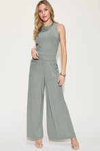 Load image into Gallery viewer, Shop Two-Piece Frill Lounge Set Black S to 3XL