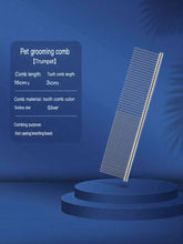 Load image into Gallery viewer, Stainless steel dog grooming comb for sale