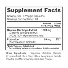 Load image into Gallery viewer, NusaPure Garcinia Cambogia 1500mg – 180 Vegan Capsules