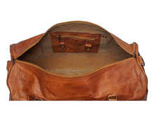 Load image into Gallery viewer, The Belgium Handcrafted Full Grain Leather Travel Bag 24 Inch Gift for Men