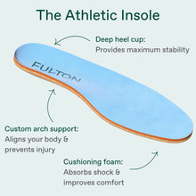 Load image into Gallery viewer, Athletic Cork Insoles with Arch Support for Women & Men
