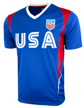 Load image into Gallery viewer, USA soccer jersey