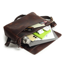 Load image into Gallery viewer, YKK Zipper Leather Bag