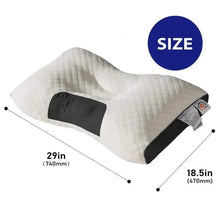 Load image into Gallery viewer, all-season antibacterial sleep pillow with reversible knitted cover
