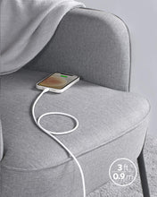 Load image into Gallery viewer, anker a8663011 midnight white 3ft lightning cable
