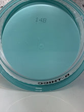 Load image into Gallery viewer, Close-up of a teal container with '14B' and 'B-THIC' text on a white background