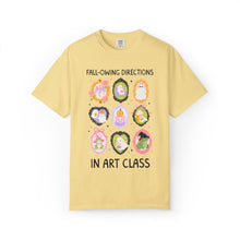 Load image into Gallery viewer, Art Halloween Teacher Tee: Fall-Owing Directions