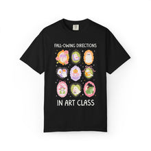 Load image into Gallery viewer, Art Halloween Teacher Tee: Fall-Owing Directions