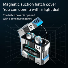 Load image into Gallery viewer, StitchGreen M45 True Wireless Earbuds with ENC, Bluetooth 5.3, IPX7 Waterproof, 120 Hours Long Battery Life Built-in Powerbank, Compatible with iPhone & Androids (Price Range $10.99 - $15.99)
