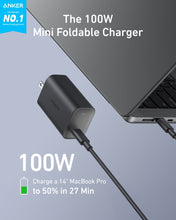 Load image into Gallery viewer, best 100W USB-C wall charger under 40 dollars MacBook compatible