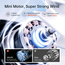 Load image into Gallery viewer, best handheld turbo fan for women men outdoor use