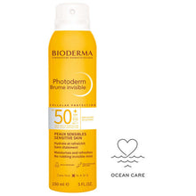 Load image into Gallery viewer, bioderma photoderm sunscreen mist alcohol free water resistant spf 50