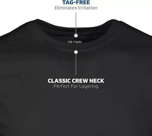 Load image into Gallery viewer, black solid cotton tshirt