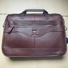 Load image into Gallery viewer, business leather bag men coffee
