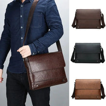 Load image into Gallery viewer, buy PU leather briefcase tote bag for men