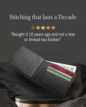Load image into Gallery viewer, buy RFID blocking leather wallet men