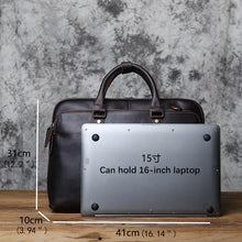 Load image into Gallery viewer,
buy handcrafted leather business bag men