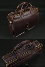 Load image into Gallery viewer, buy luxury genuine leather mens document office bag