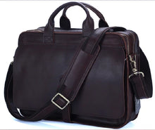 Load image into Gallery viewer, buy luxury leather mens briefcase detachable strap