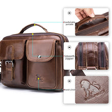 Load image into Gallery viewer, buy men casual leather crossbody bag