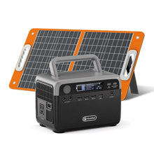 Load image into Gallery viewer, buy portable power station 300w with 60w solar panel