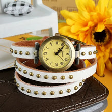 Load image into Gallery viewer, buy retro leather wrist watch online