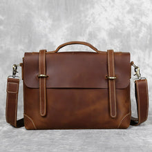 Load image into Gallery viewer, buy top grain cowhide mens casual briefcase