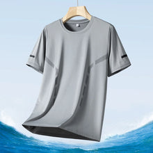 Load image into Gallery viewer, casual round neck tee men multiple colors