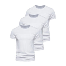 Load image into Gallery viewer, casual solid color men's t-shirt pack