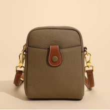 Load image into Gallery viewer, compact leather phone bag with strap women