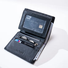 Load image into Gallery viewer, cow leather wallet men