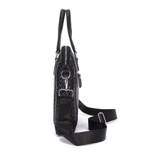 Load image into Gallery viewer, cowhide leather business bag 14 inch men order