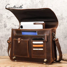Load image into Gallery viewer, crazy horse leather business briefcase buy online