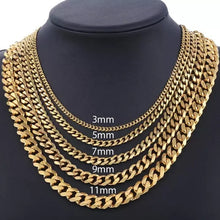 Load image into Gallery viewer, cuban link chain choker women