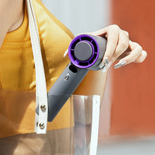 Load image into Gallery viewer, Oceanfront™ TurboCool Mini Handheld Fan — 3-Speed Rechargeable Breeze