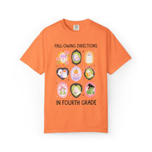 Load image into Gallery viewer, Fourth Grade Halloween Teacher Tee: Fall-Owing Directions