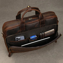 Load image into Gallery viewer, genuine cowhide briefcase buy online