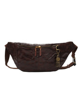 Load image into Gallery viewer, genuine cowhide crescent sling bag