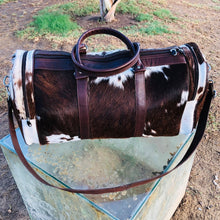 Load image into Gallery viewer, genuine cowhide weekend bag buy now