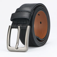 Load image into Gallery viewer, genuine leather dress belt for men