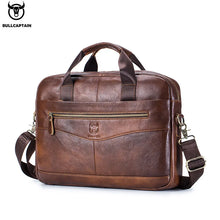 Load image into Gallery viewer, genuine leather office handbag men