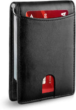 Load image into Gallery viewer, genuine leather slim wallet for men purchase